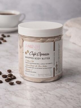 Aminnah Café Espresso Whipped Body Butter